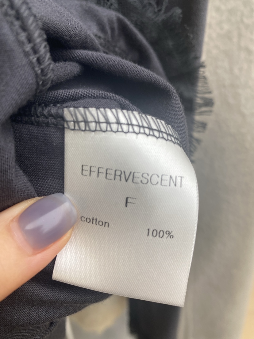 EFFERVESCENT韓國直郵女裝新品人氣真品時尚熱賣推薦長袖T恤evc/effervescent長袖T恤