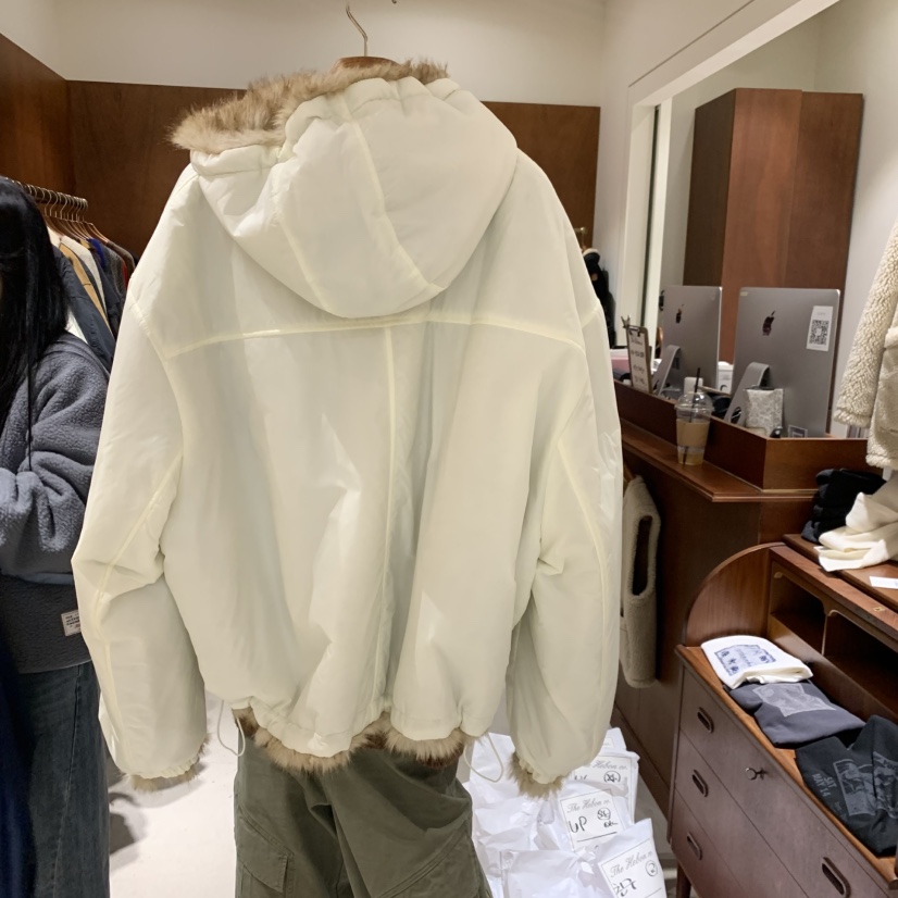 HEBON東大門直郵女裝新款時尚休閑熱賣推薦短款大衣兩面穿HEBON短款大衣