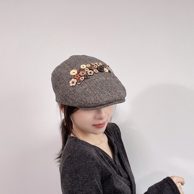 LOVELY HAT韓國直郵女士新品推薦休閑職業真品時尚人氣帽子LOVELY HAT帽子