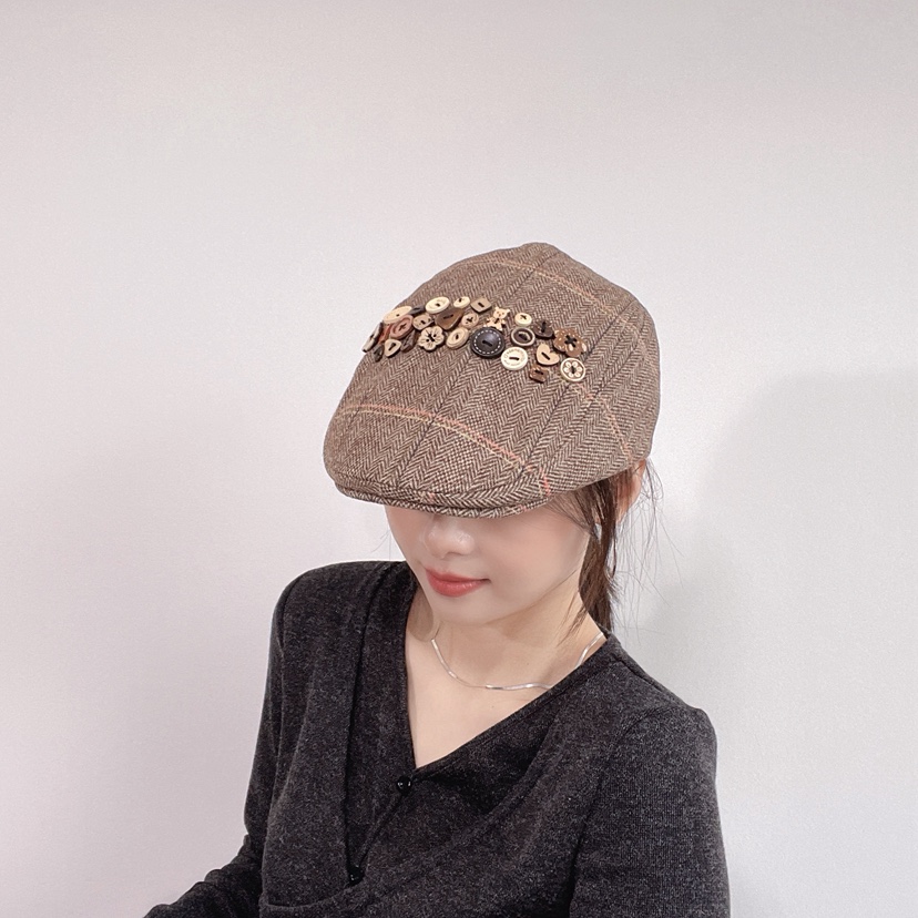 LOVELY HAT韓國直郵女士新品推薦休閑職業真品時尚人氣帽子LOVELY HAT帽子圖色2