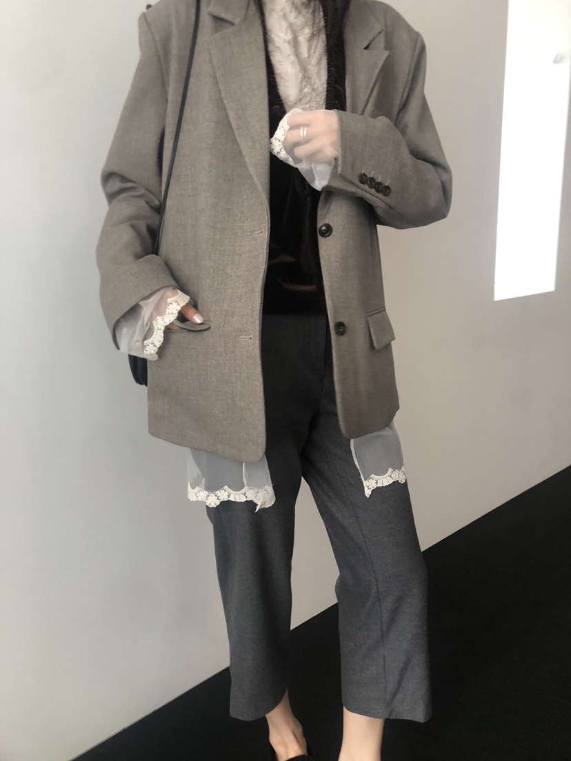 NOPROBLEM韓國代購女士新款熱賣職業推薦時尚真品西裝西服NOPROBLEM西裝/西服
