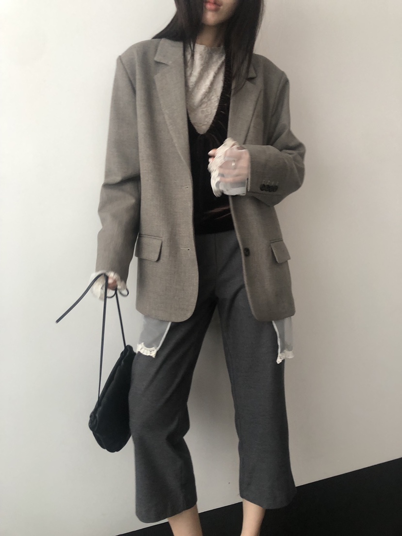 NOPROBLEM韓國代購女士新款熱賣職業推薦時尚真品西裝西服NOPROBLEM西裝/西服