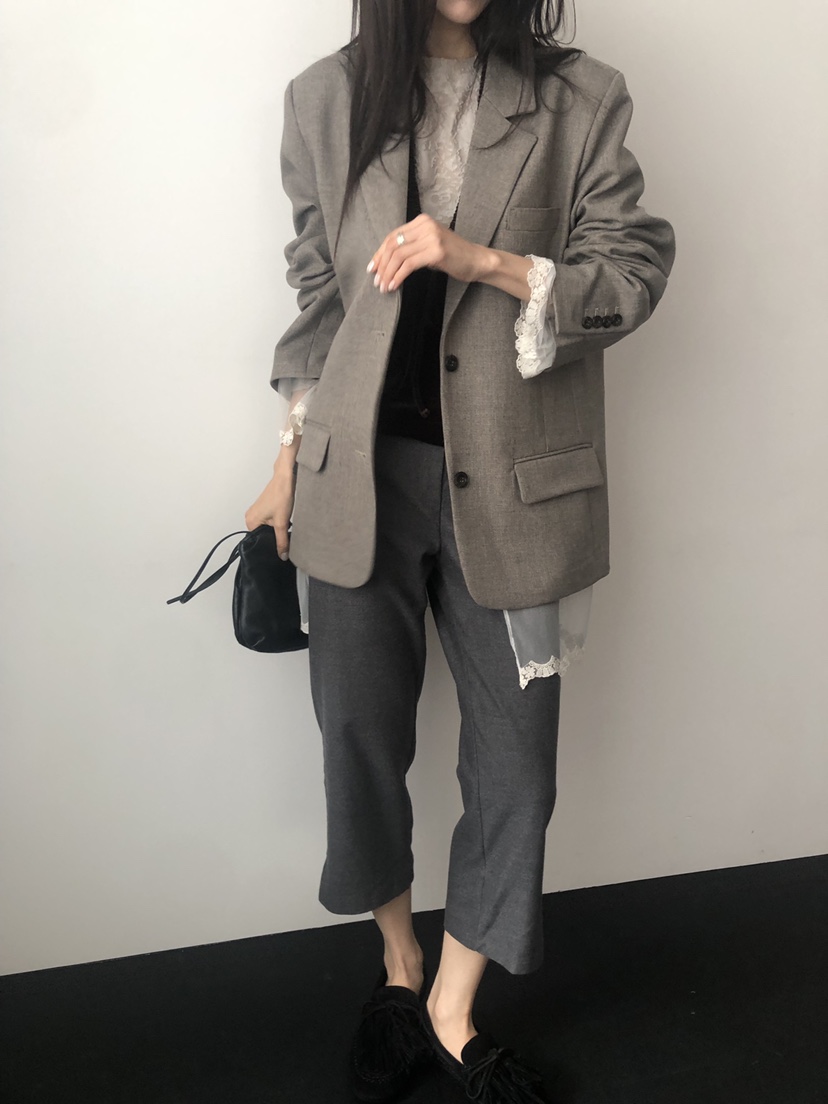 NOPROBLEM韓國代購女士新款熱賣職業推薦時尚真品西裝西服NOPROBLEM西裝/西服
