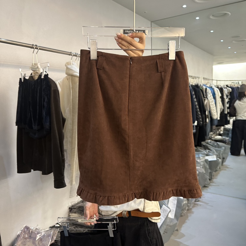 DOUBLE STANDARD/LE SMOKING/MAISONSTAFF東大門代購女士新款真品半身裙中短裙MAISONSTAFF半身裙/中短裙