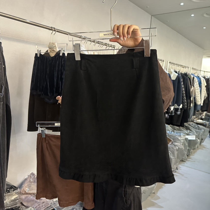 DOUBLE STANDARD/LE SMOKING/MAISONSTAFF東大門代購女士新款真品半身裙中短裙MAISONSTAFF半身裙/中短裙圖色2