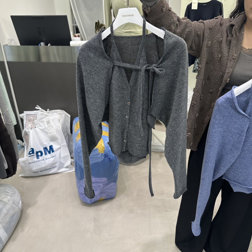 WAVEWATER東大門代購女士新品休閑真品推薦職業人氣時尚套裝WAVEWATER套裝圖色2