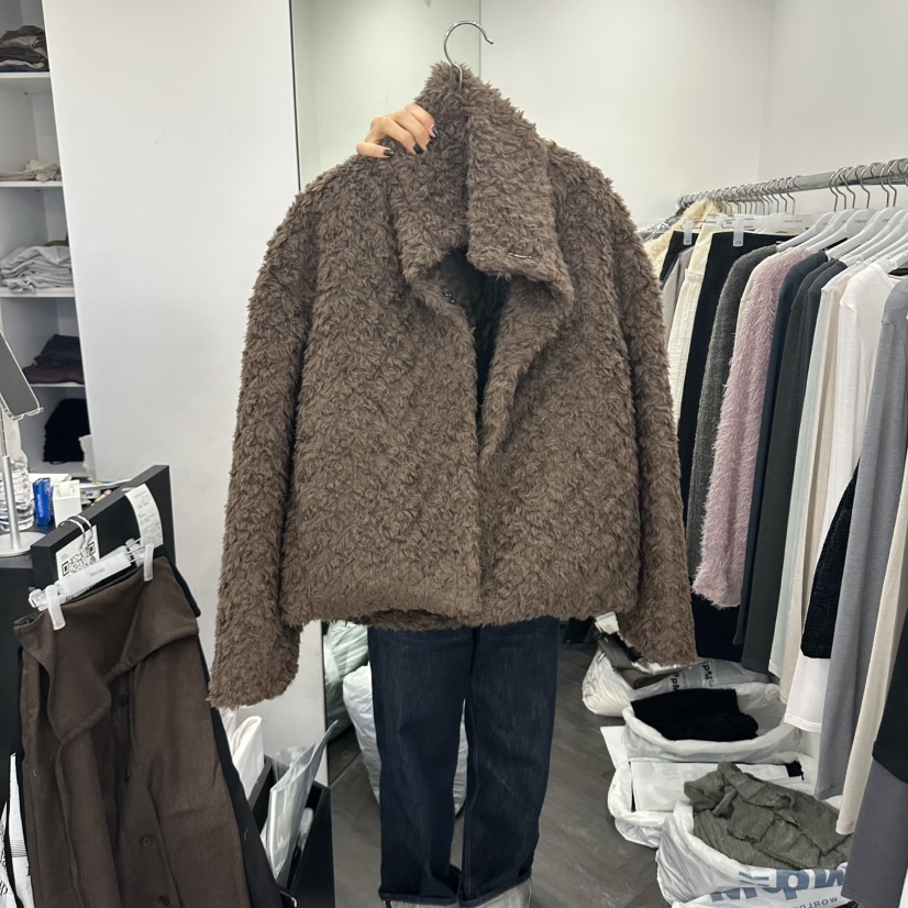 OWNS東大門實拍女裝新款真品時尚人氣熱賣休閑職業短款大衣OWNS短款大衣圖色2