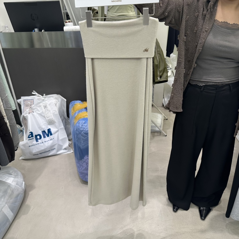 WAVEWATER東大門直郵女裝新款推薦時尚人氣真品休閑熱賣長裙WAVEWATER長裙圖色2