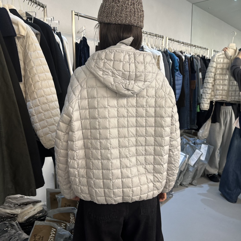 DOUBLE STANDARD/LE SMOKING/MAISONSTAFF東大門代購女士新款熱賣短款羽絨服鴨絨MAISONSTAFF短款羽絨服