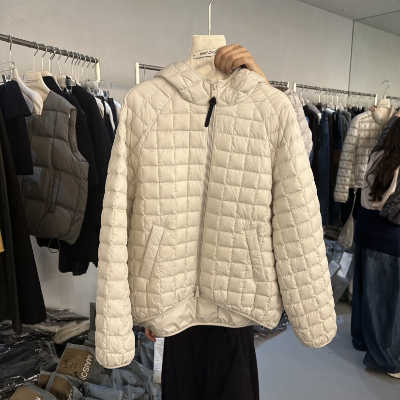 DOUBLE STANDARD/LE SMOKING/MAISONSTAFF東大門代購女士新款熱賣短款羽絨服鴨絨MAISONSTAFF短款羽絨服圖色2