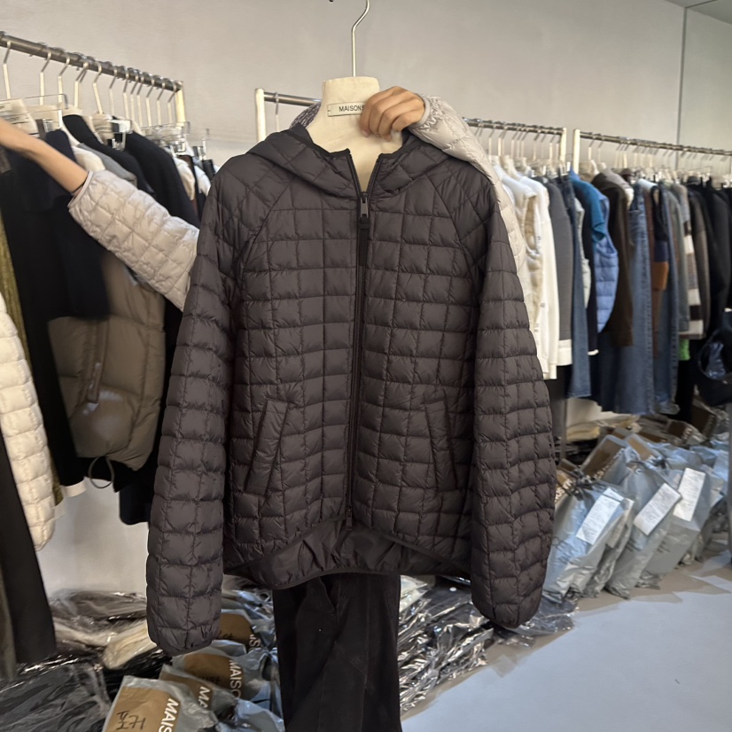 DOUBLE STANDARD/LE SMOKING/MAISONSTAFF東大門代購女士新款熱賣短款羽絨服鴨絨MAISONSTAFF短款羽絨服圖色3