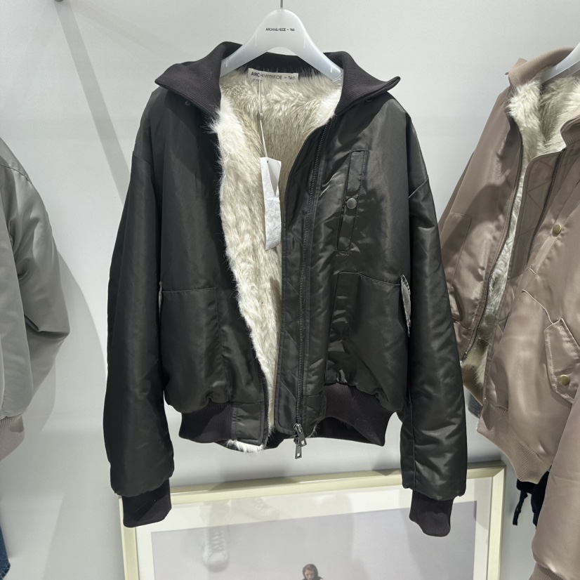 ARCHIVE PIECE韓國直郵女裝新款人氣熱賣推薦短款棉服夾棉ARCHIVEPIECE TAG短款棉服圖色2