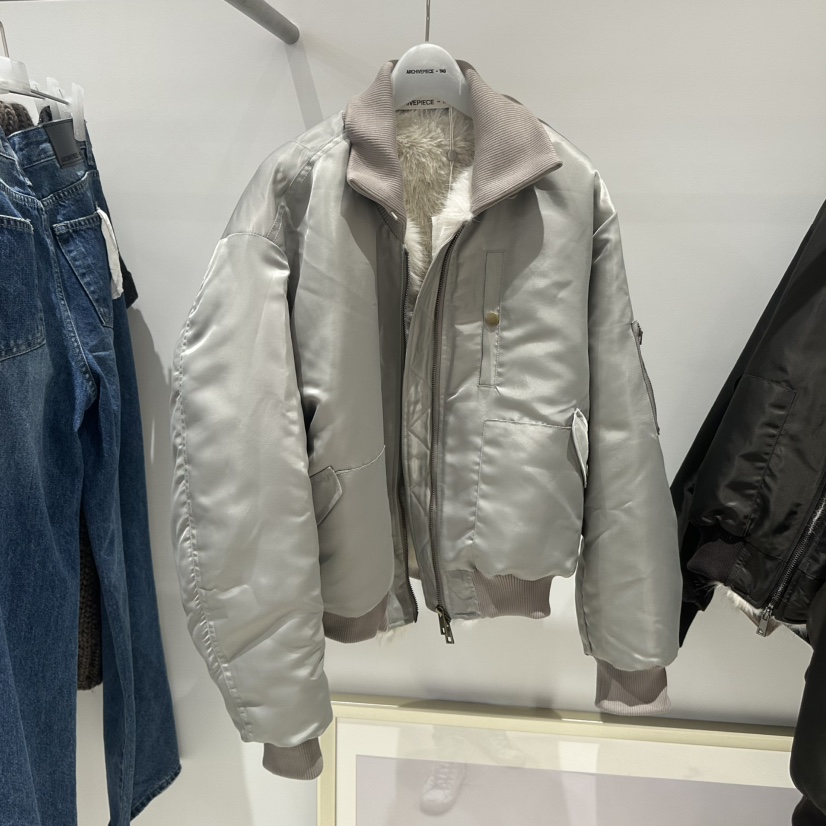 ARCHIVE PIECE韓國直郵女裝新款人氣熱賣推薦短款棉服夾棉ARCHIVEPIECE TAG短款棉服圖色3