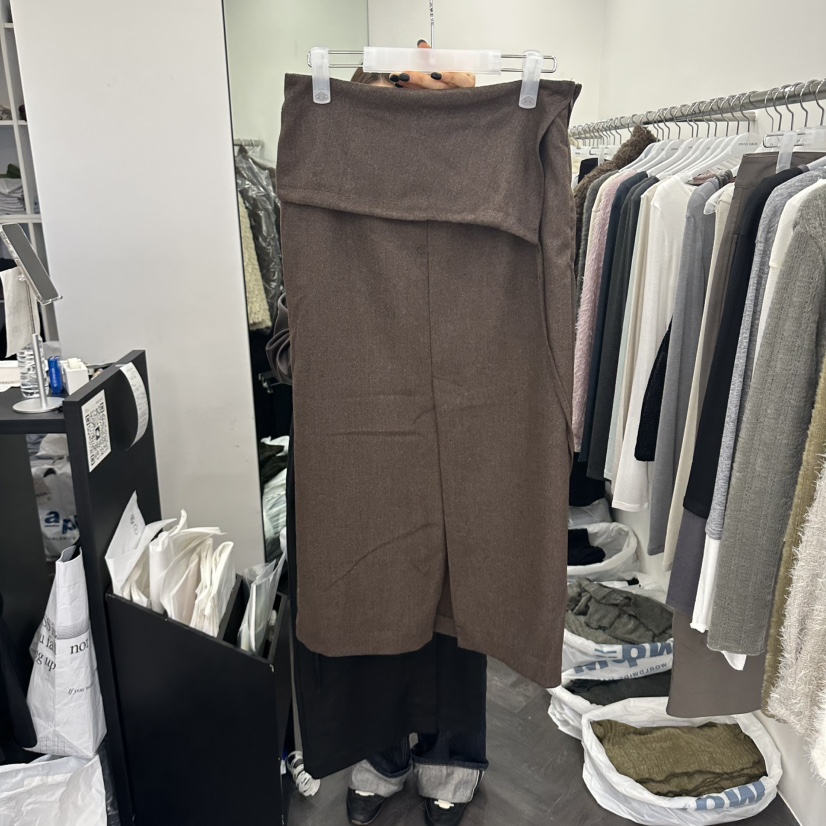 OWNS韓國直郵女裝新品休閑人氣時尚推薦真品熱賣職業長裙OWNS長裙