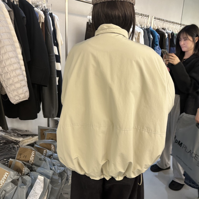 DOUBLE STANDARD/LE SMOKING/MAISONSTAFF東大門代購女士新品推薦短款羽絨服鵝絨MAISONSTAFF短款羽絨服
