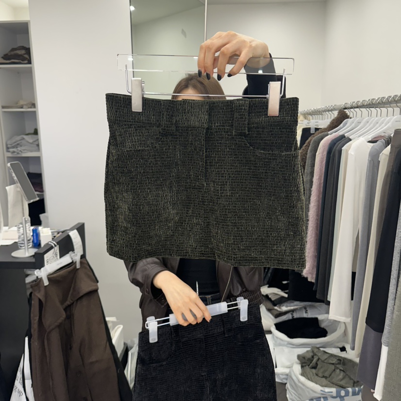 OWNS韓國代購女裝新款時尚職業熱賣休閑推薦真品人氣短裙OWNS短裙圖色2