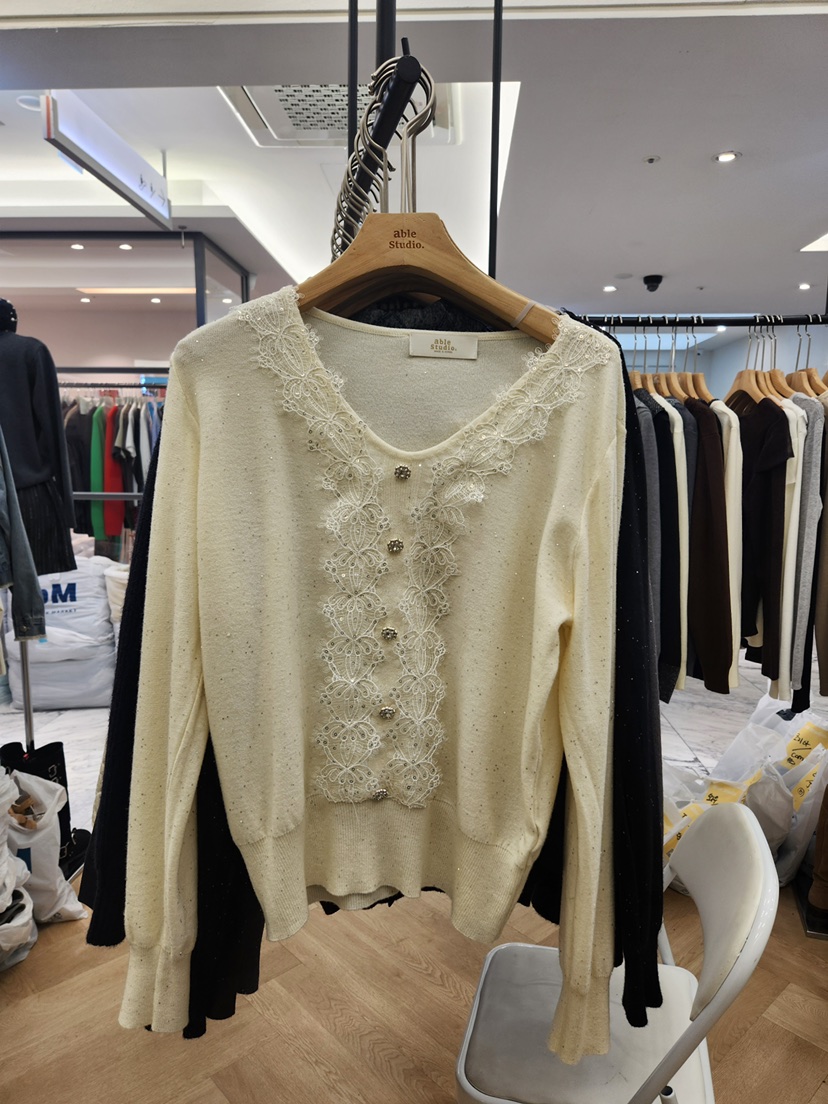 ABLESTUDIO東大門直郵女士新款時尚人氣休閑推薦熱賣針織衫ABLESTUDIO針織衫圖色1