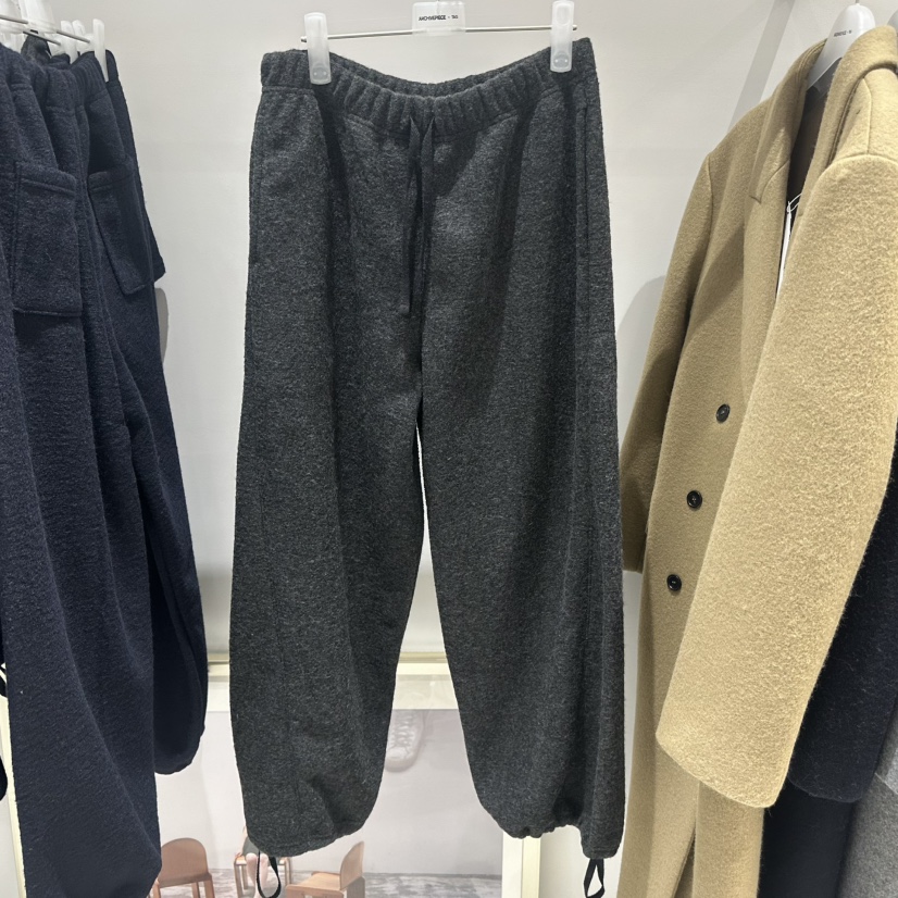 ARCHIVE PIECE東大門實拍女裝新款職業休閑熱賣休閑褲加絨ARCHIVEPIECE TAG休閑褲圖色2墨色