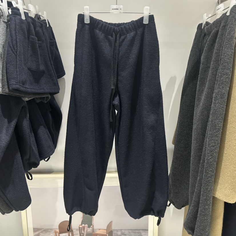 ARCHIVE PIECE東大門實拍女裝新款職業休閑熱賣休閑褲加絨ARCHIVEPIECE TAG休閑褲圖色3深藍色