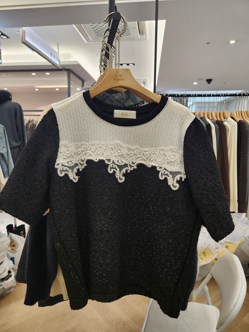 ABLESTUDIO韓國代購女裝新品人氣職業真品熱賣襯衫蕾絲衫ABLESTUDIO襯衫/蕾絲衫圖色2