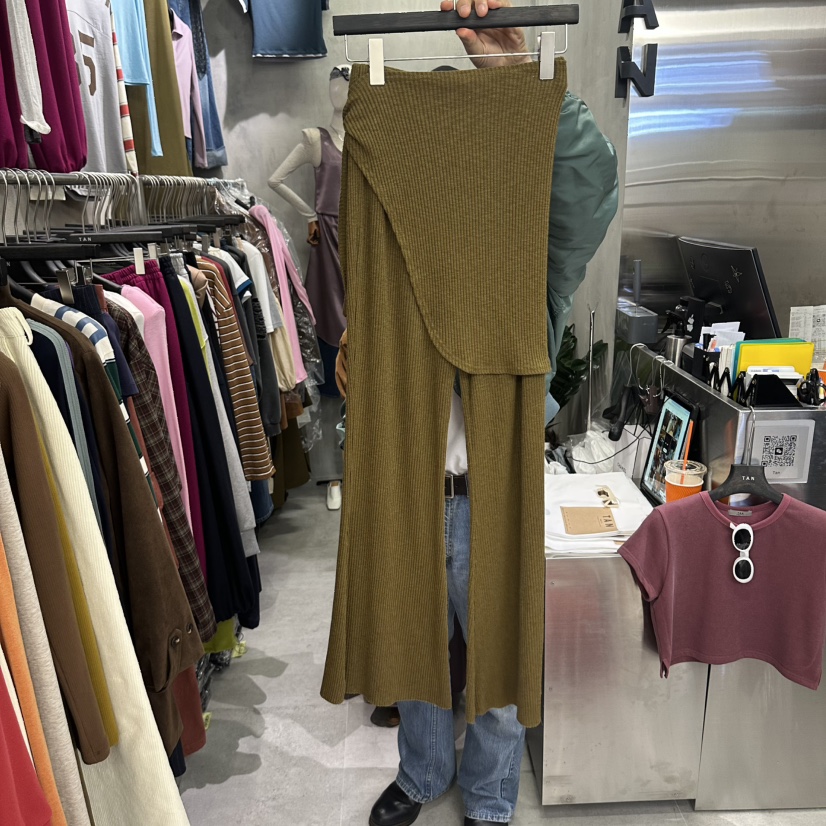 TAN東大門直郵女裝新款推薦人氣熱賣休閑真品時尚職業裙褲TAN裙褲圖色2
