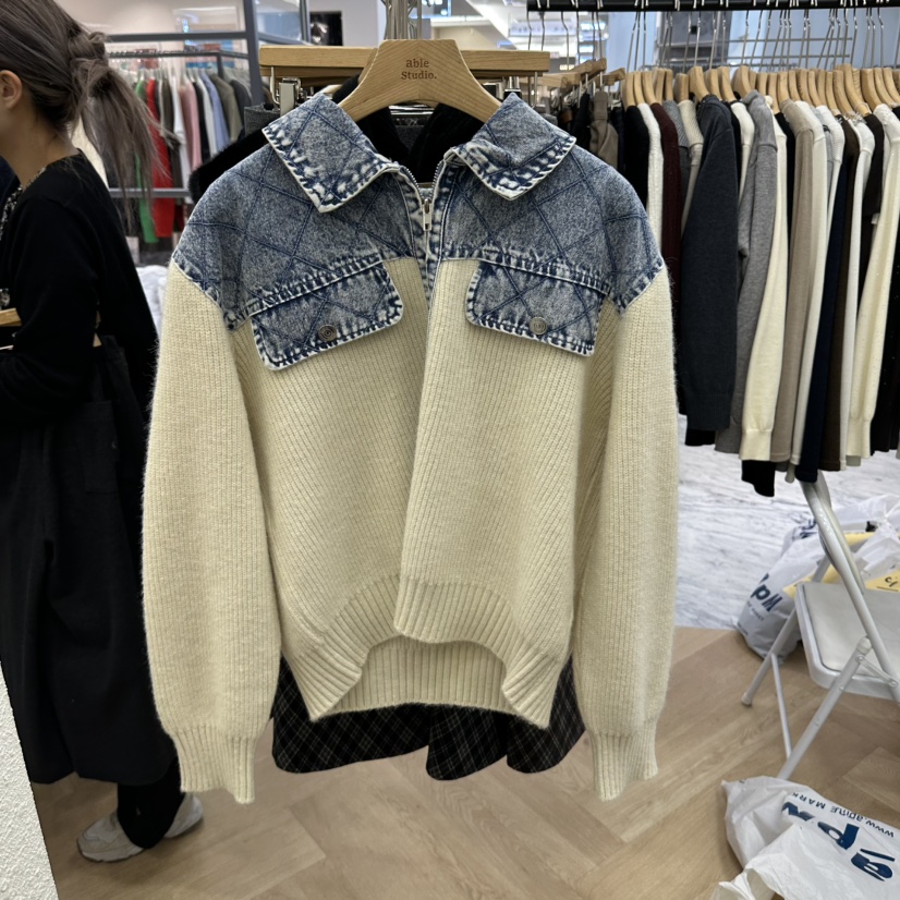 ABLESTUDIO東大門代購女士新品真品熱賣休閑推薦人氣毛衣ABLESTUDIO毛衣圖色1