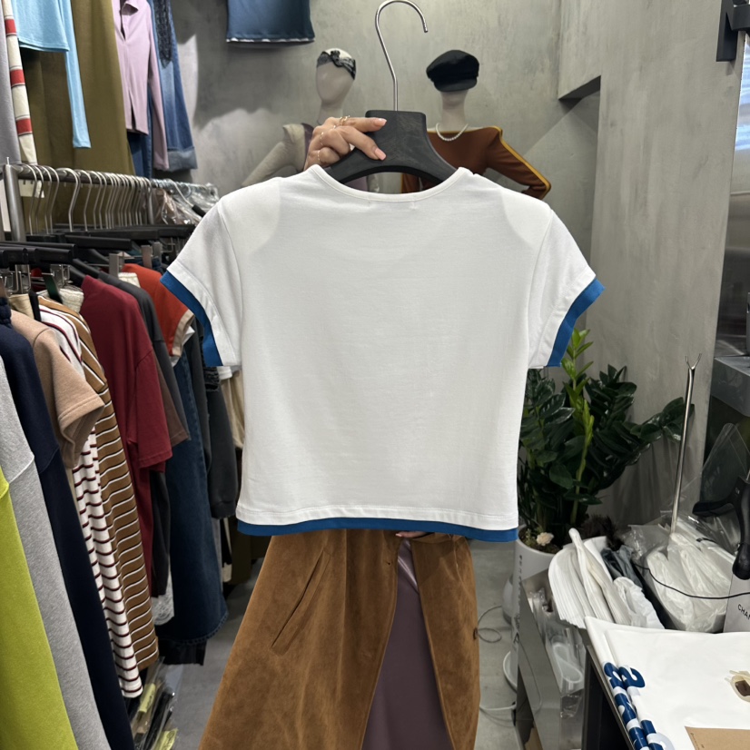 TAN韓國代購女裝新品時尚真品人氣推薦職業休閑熱賣T恤TANT恤
