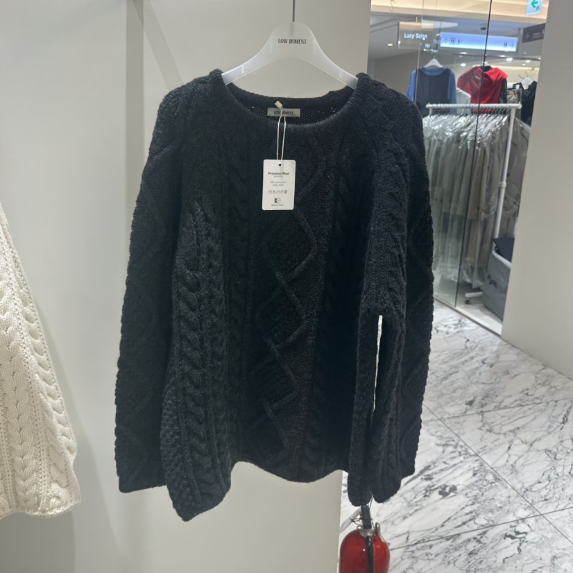 LOW MOMENT韓國代購女裝新品時尚熱賣真品推薦職業人氣毛衣LOW MOMENT毛衣圖色2