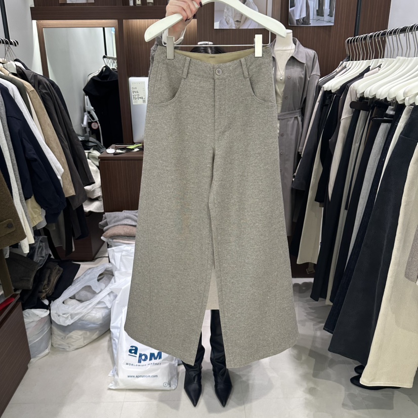 ONVEIL韓國直郵女士新品推薦真品時尚職業休閑褲不含腰帶ONVEIL休閑褲圖色1