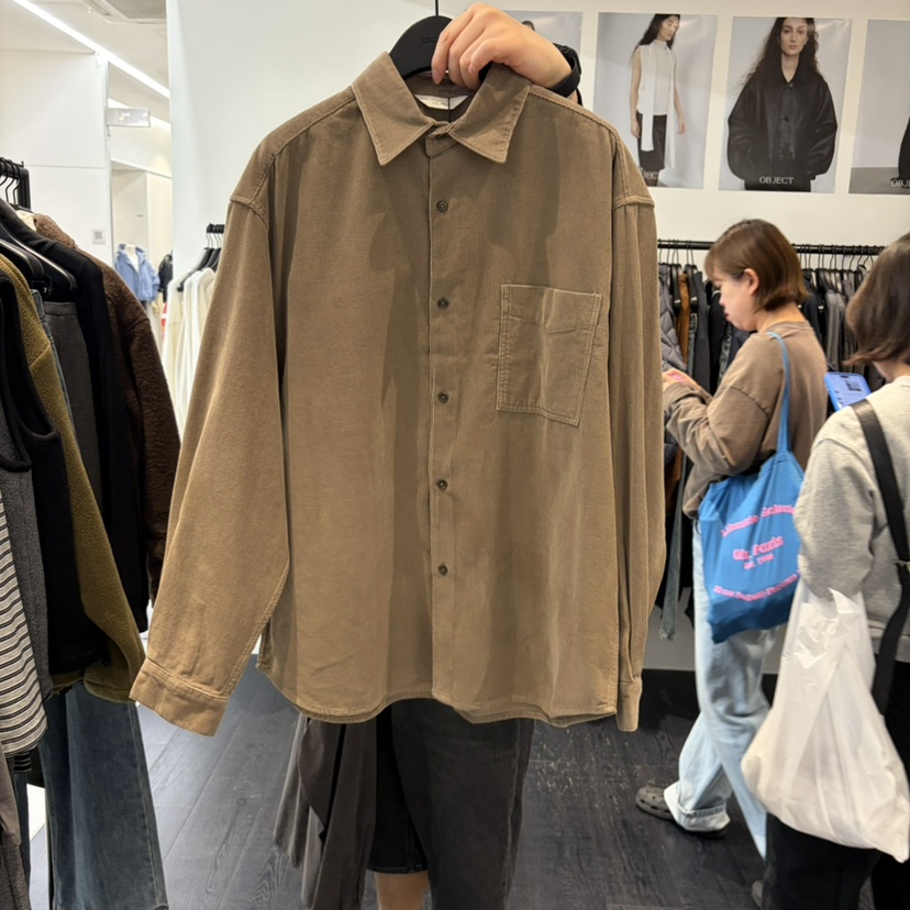 OBJECT韓國直郵女士新品推薦休閑人氣時尚熱賣襯衫蕾絲衫OBJECT襯衫/蕾絲衫圖色1