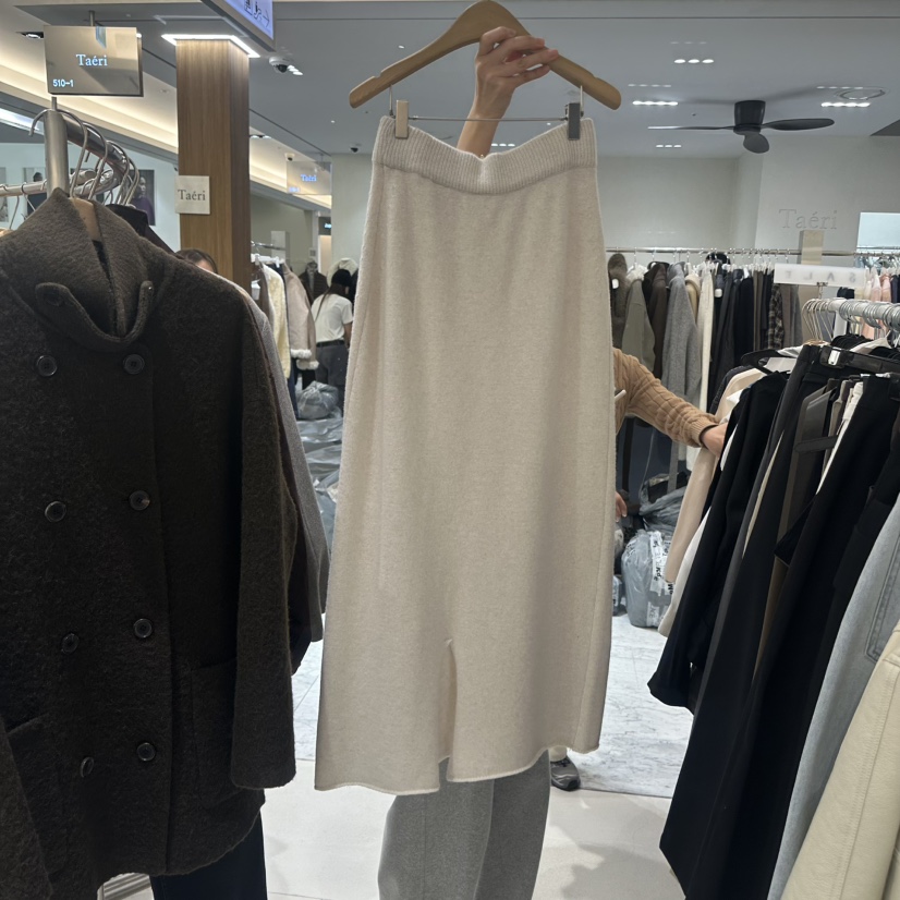 BLUEI-D/N SHARP韓國代購女裝新款真品熱賣推薦職業長裙Blue i-d/N SHARP長裙
