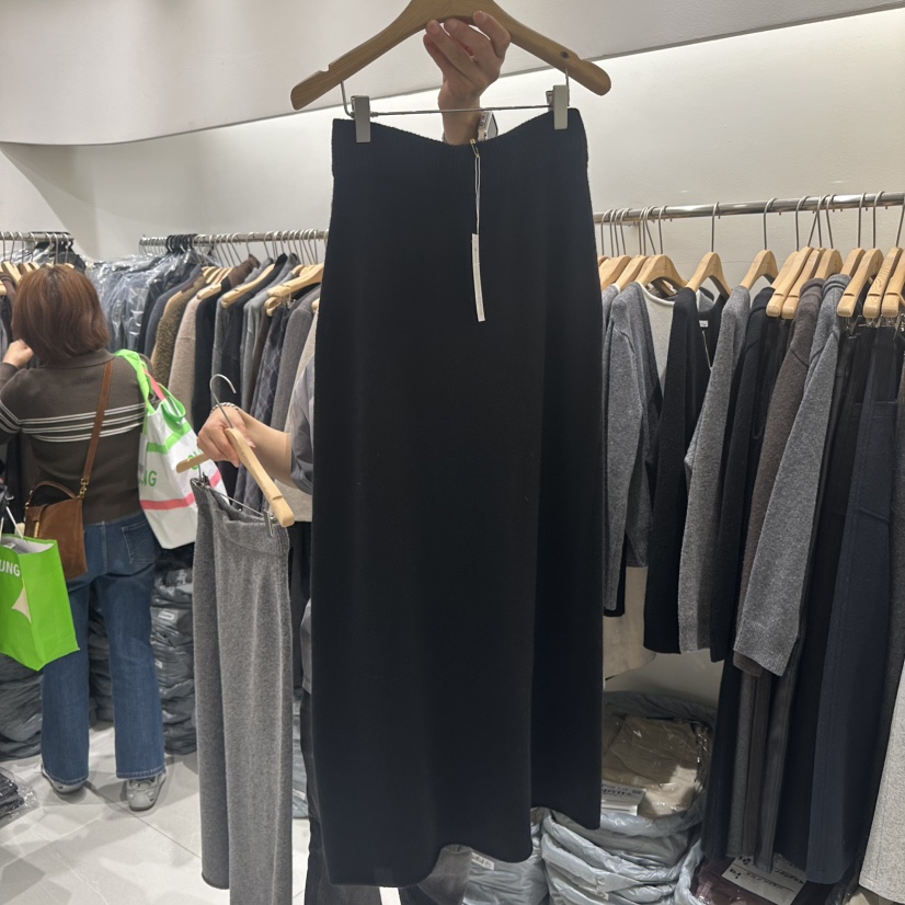 BLUEI-D/N SHARP韓國代購女裝新款真品熱賣推薦職業長裙Blue i-d/N SHARP長裙圖色3