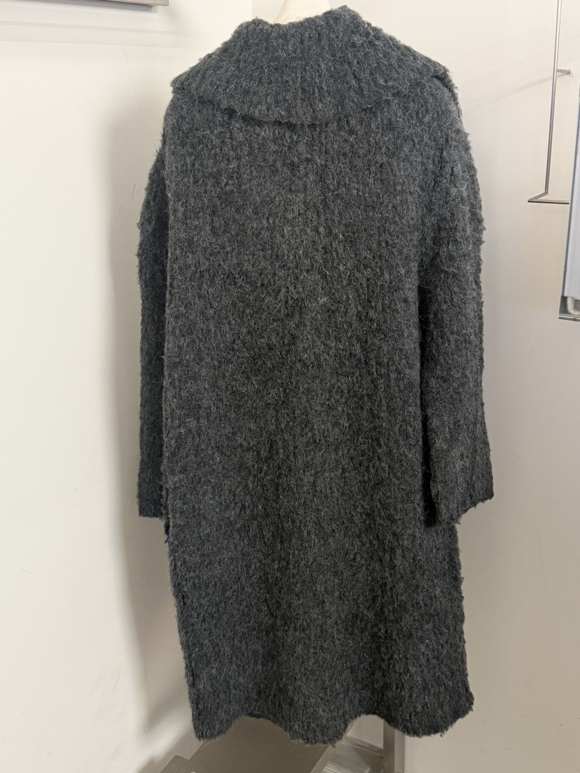 LONDON FLAT東大門直郵女裝新品推薦中長款大衣毛皮拉絨LONDON FLAT中長款大衣