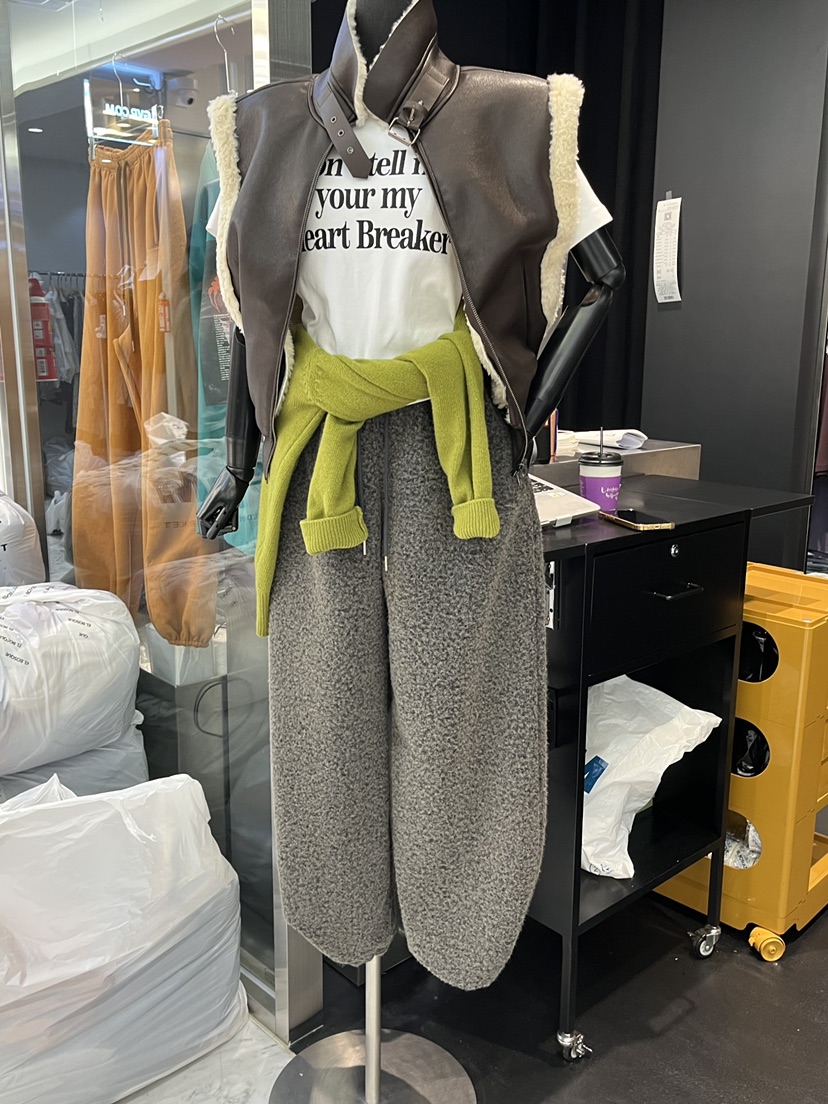 EL BOSQUE東大門實拍女士新品時尚休閑真品推薦人氣休閑褲EL BOSQUE休閑褲圖色2