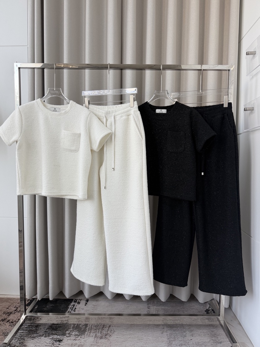 CLOTH東大門實拍女裝新品休閑推薦真品時尚人氣熱賣套裝珍珠CLOTH套裝