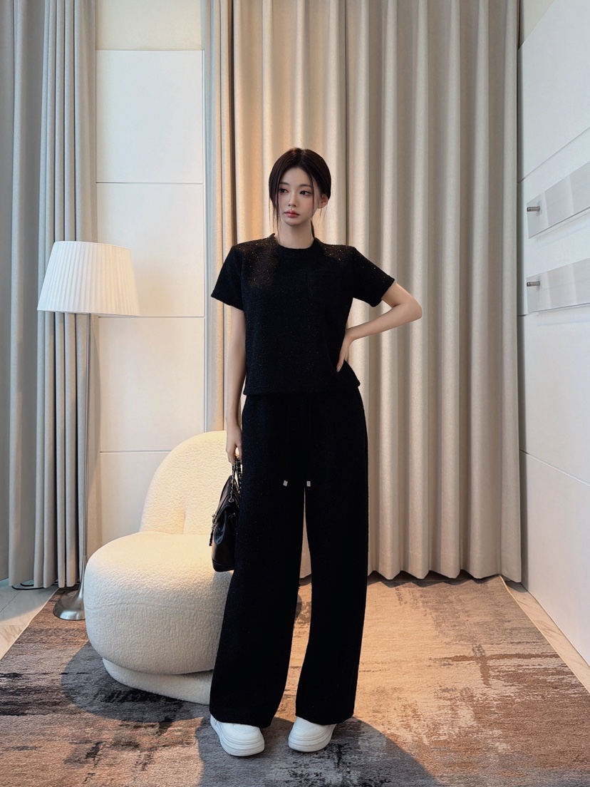 CLOTH東大門實拍女裝新品休閑推薦真品時尚人氣熱賣套裝珍珠CLOTH套裝