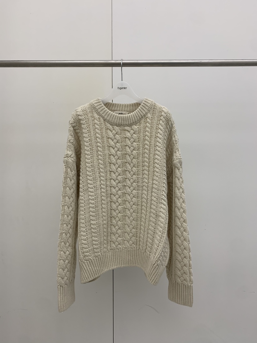 B_GARDER東大門實拍女裝新款休閑熱賣人氣真品毛衣手工針織B.GARDER毛衣圖色1