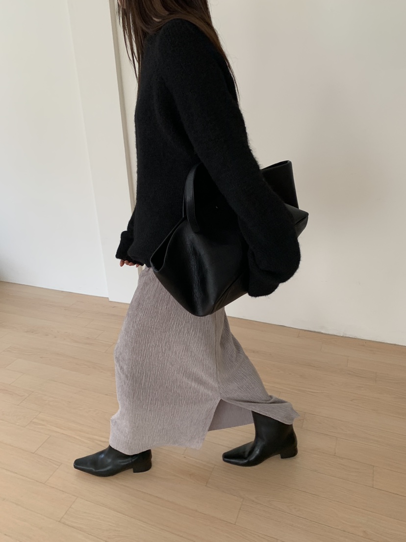 B_GARDER東大門代購女裝新款熱賣時尚真品休閑人氣長裙褶裙B.GARDER長裙