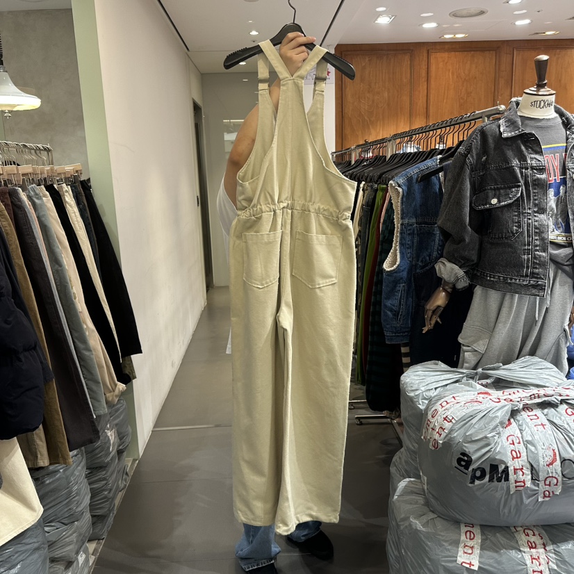 GARMENT-P韓國代購女裝新品真品推薦休閑熱賣人氣背帶褲GARMENT背帶褲