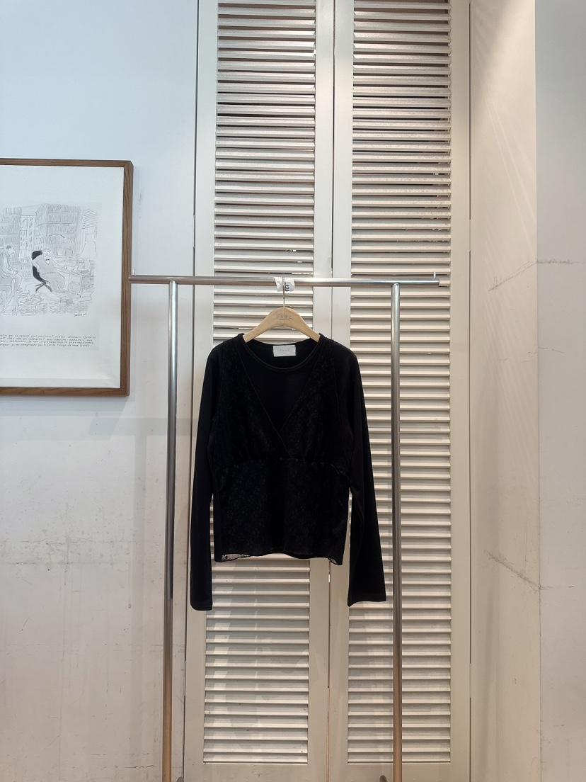 FAVE-L東大門代購女士新品時尚休閑推薦真品人氣長袖T恤FAVE-L長袖T恤圖色3黑色
