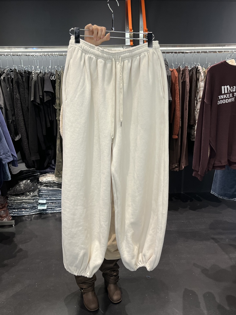 EL BOSQUE韓國直郵女裝新品休閑時尚推薦真品休閑褲加絨EL BOSQUE休閑褲圖色1