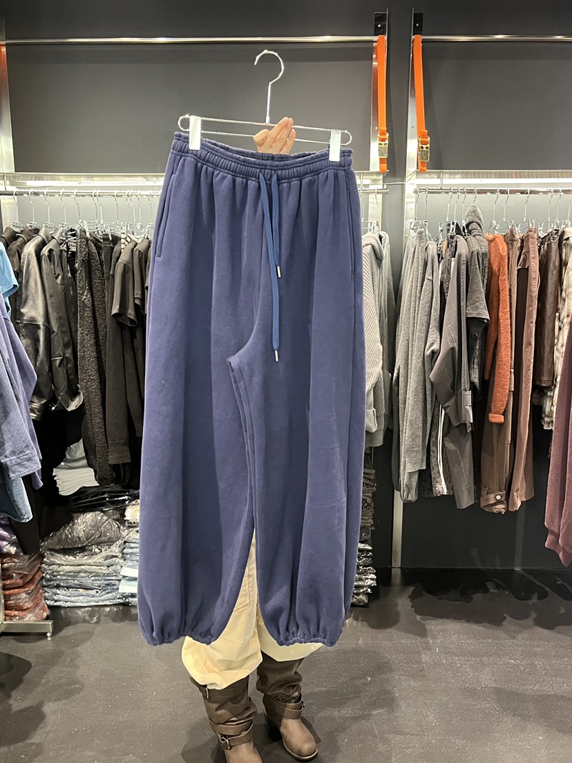 EL BOSQUE韓國直郵女裝新品休閑時尚推薦真品休閑褲加絨EL BOSQUE休閑褲圖色3