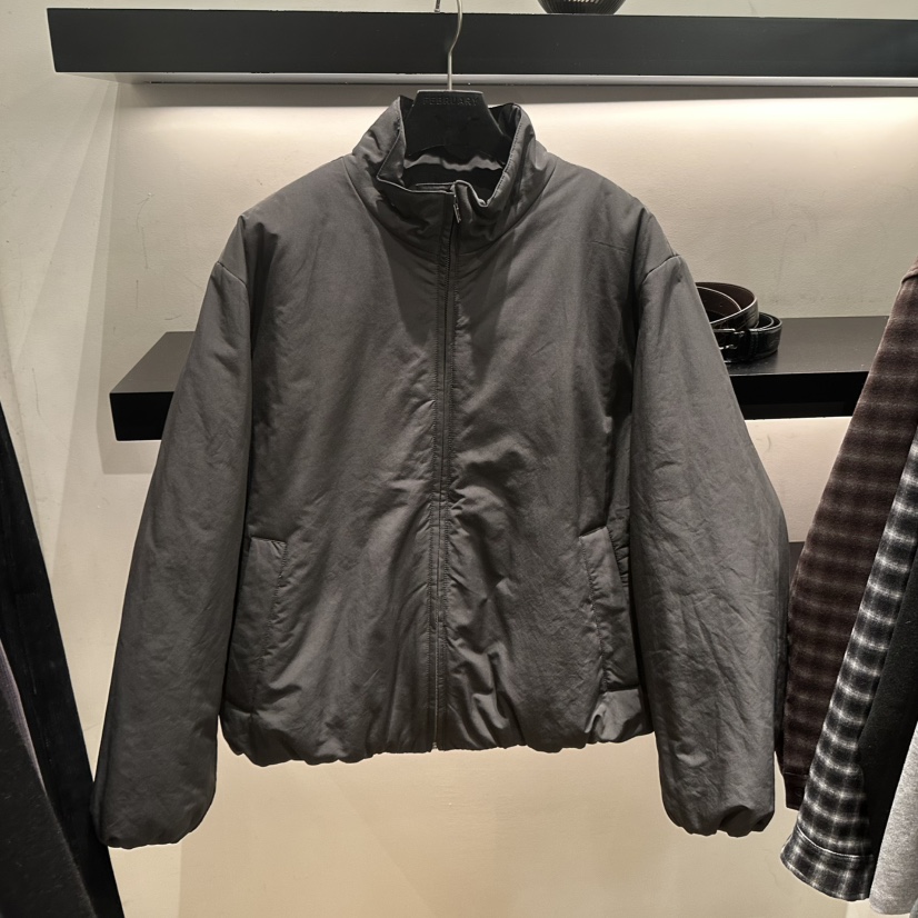 FEBRUARY 11韓國代購女士新品推薦人氣時尚休閑短款棉服棉FEBRUARY 11短款棉服圖色2墨色