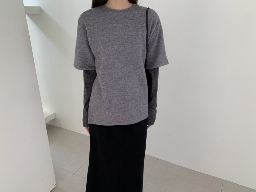 B_GARDER東大門代購女裝新品推薦熱賣T恤不含內搭羊毛針織B.GARDERT恤