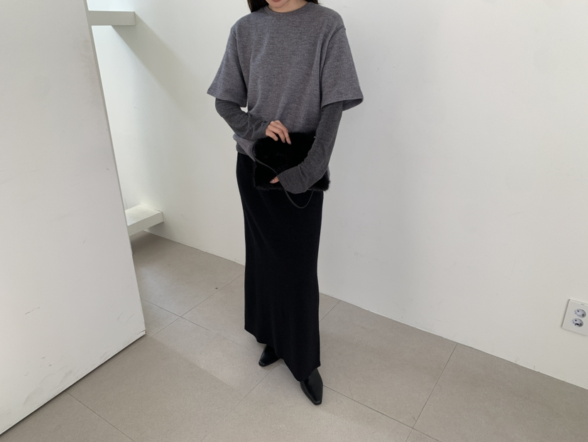 B_GARDER東大門代購女裝新品推薦熱賣T恤不含內搭羊毛針織B.GARDERT恤