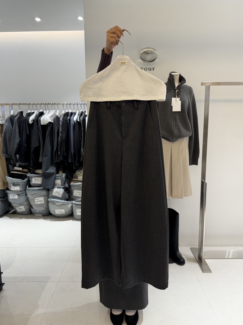 YOUR東大門直郵女裝新品時尚休閑推薦真品人氣熱賣休閑褲your休閑褲圖色2墨色