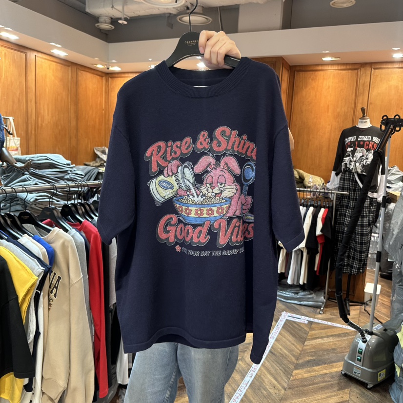 GARMENT-P東大門實拍女士新品時尚人氣推薦熱賣休閑真品T恤GARMENTT恤圖色2