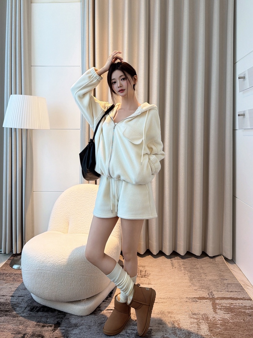 CLOTH東大門代購女裝新款真品人氣推薦時尚休閑熱賣套裝連帽CLOTH套裝