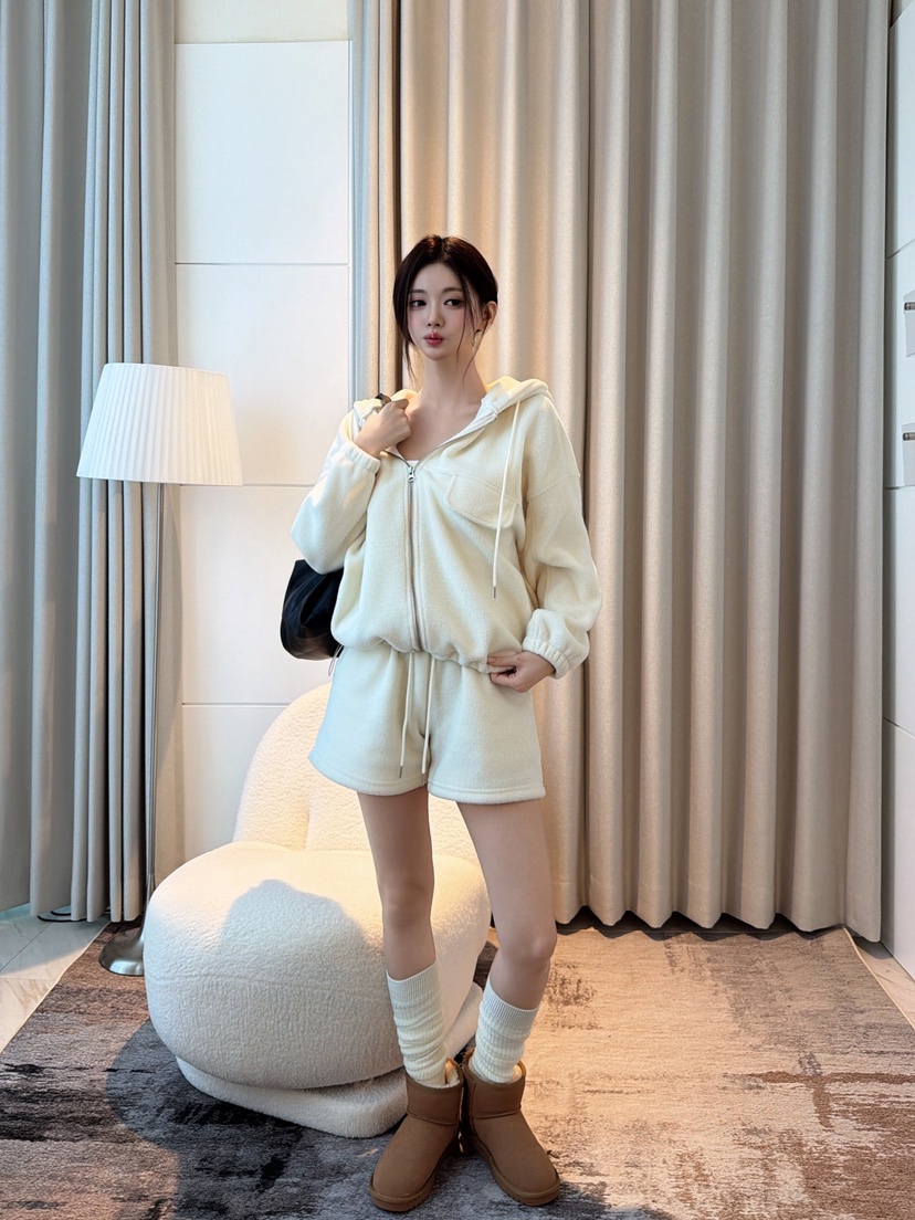CLOTH東大門代購女裝新款真品人氣推薦時尚休閑熱賣套裝連帽CLOTH套裝圖色2
