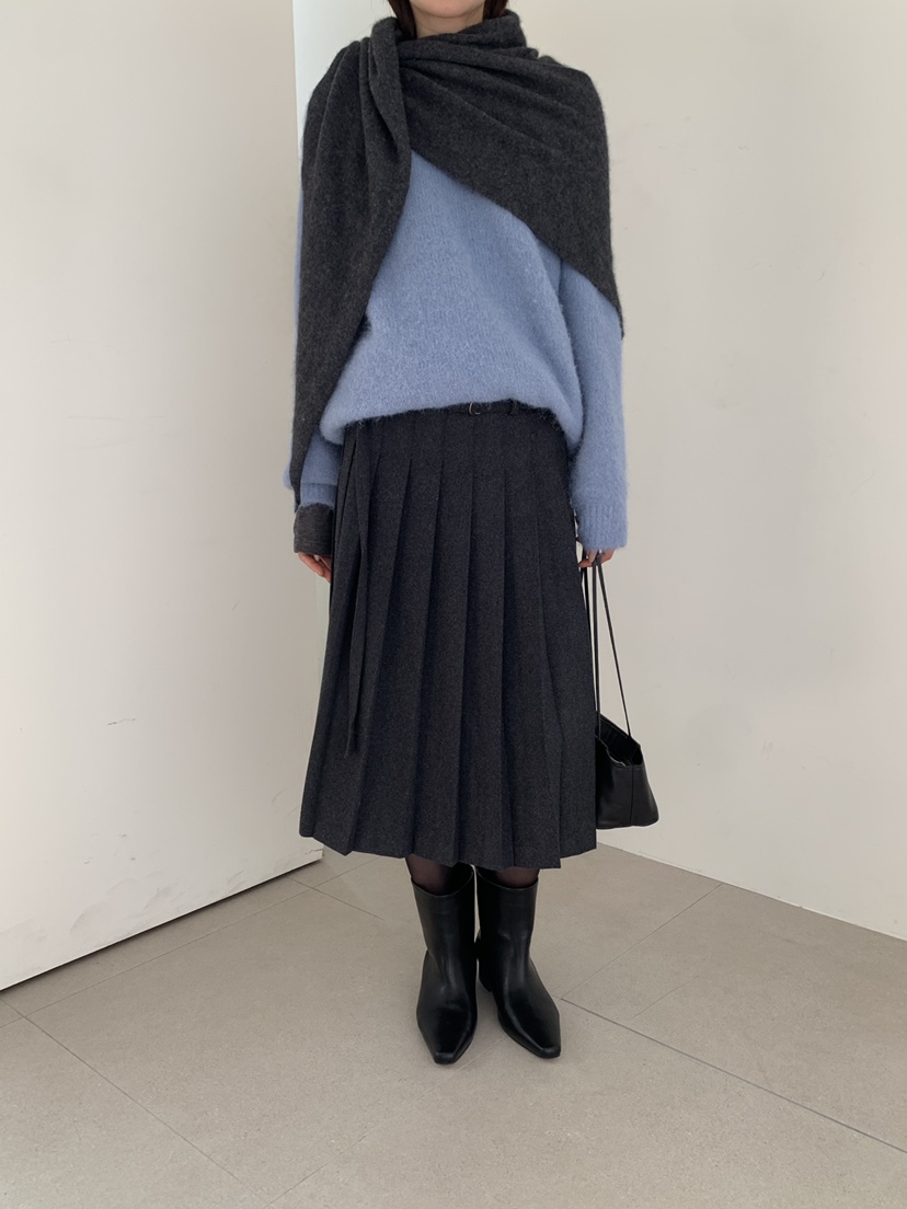 B_GARDER東大門直郵女裝新款人氣真品推薦熱賣時尚長裙皺紋B.GARDER長裙